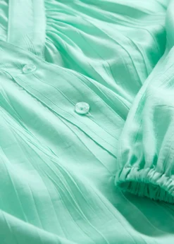 Blusa oversize de mezcla de viscosa suave