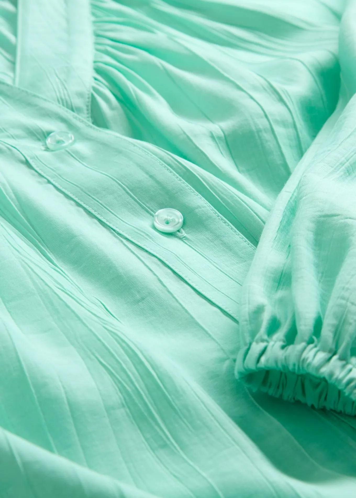 Blusa oversize de mezcla de viscosa suave