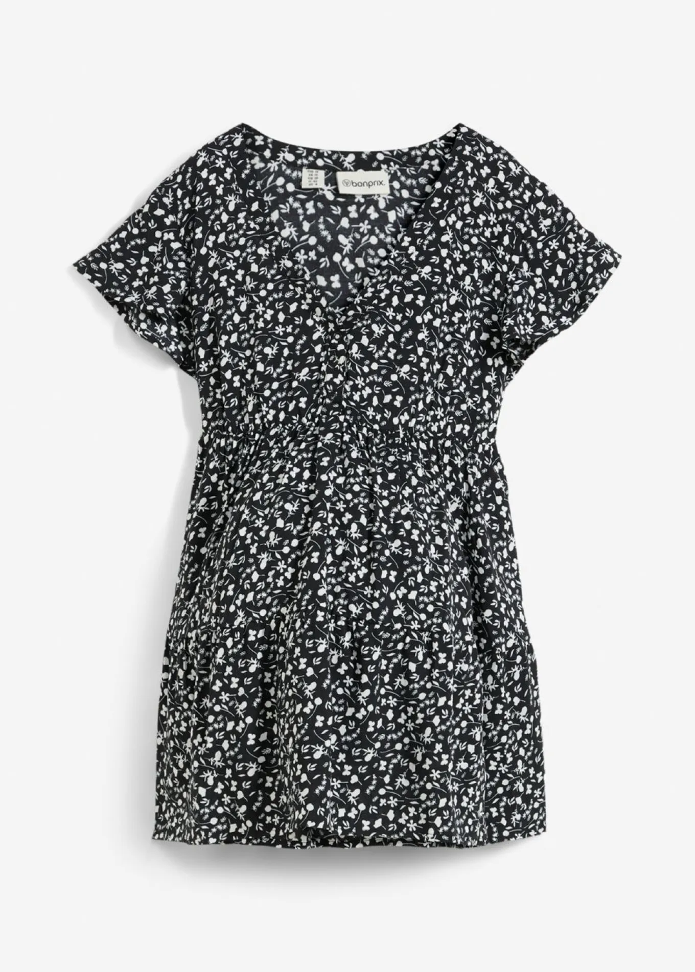 Blusa premamá y de lactancia 2 en 1 de viscosa fluida
