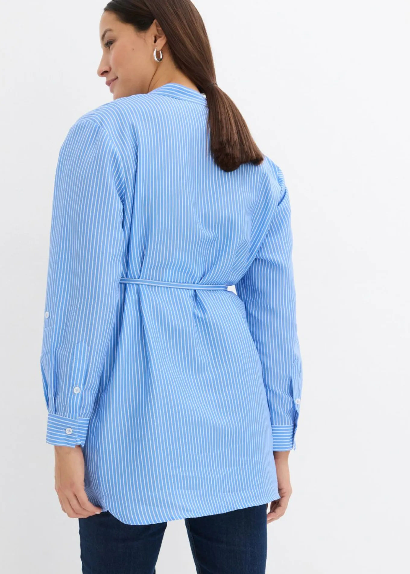 Blusa premamá/de lactancia de algodón