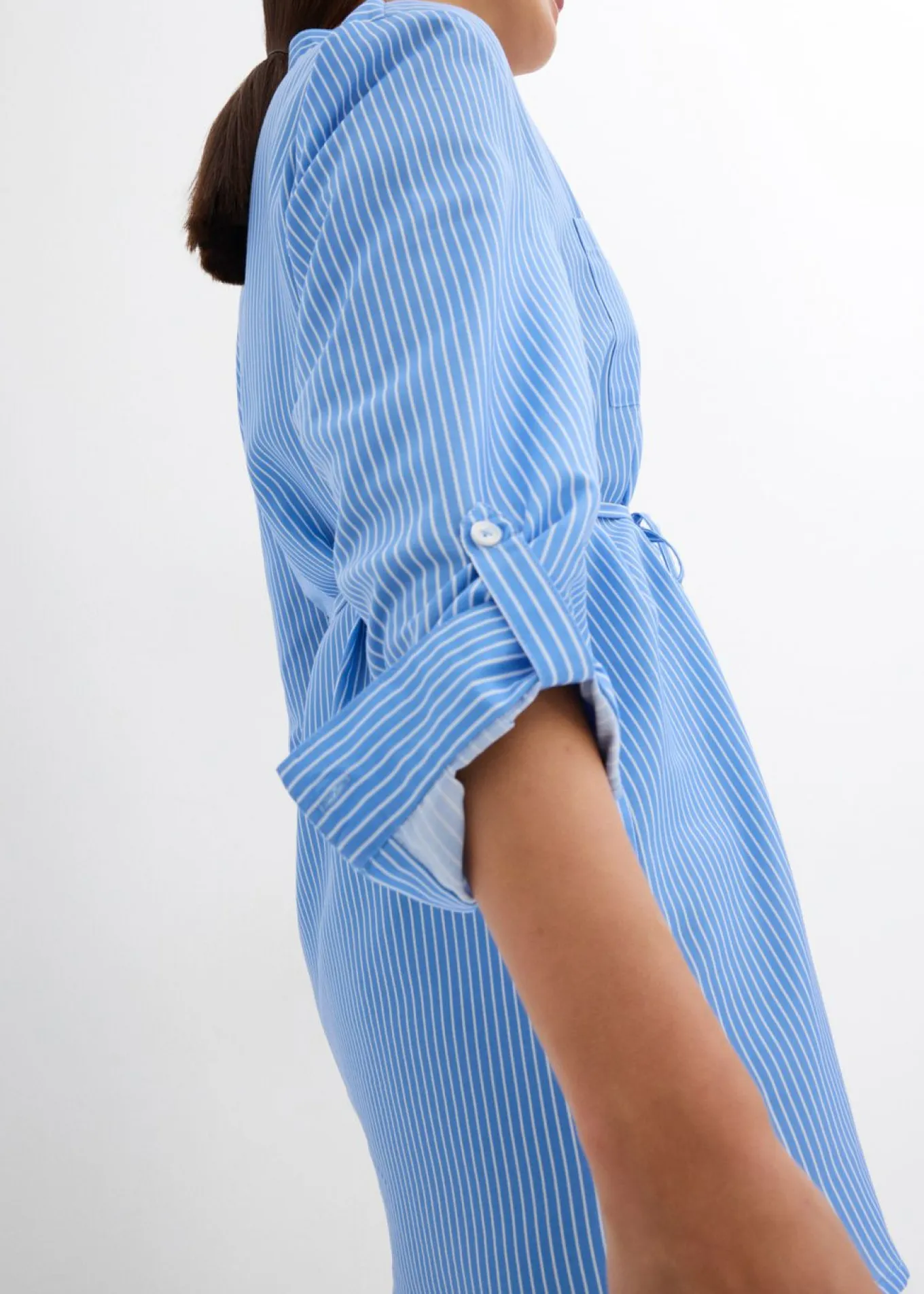 Blusa premamá/de lactancia de algodón