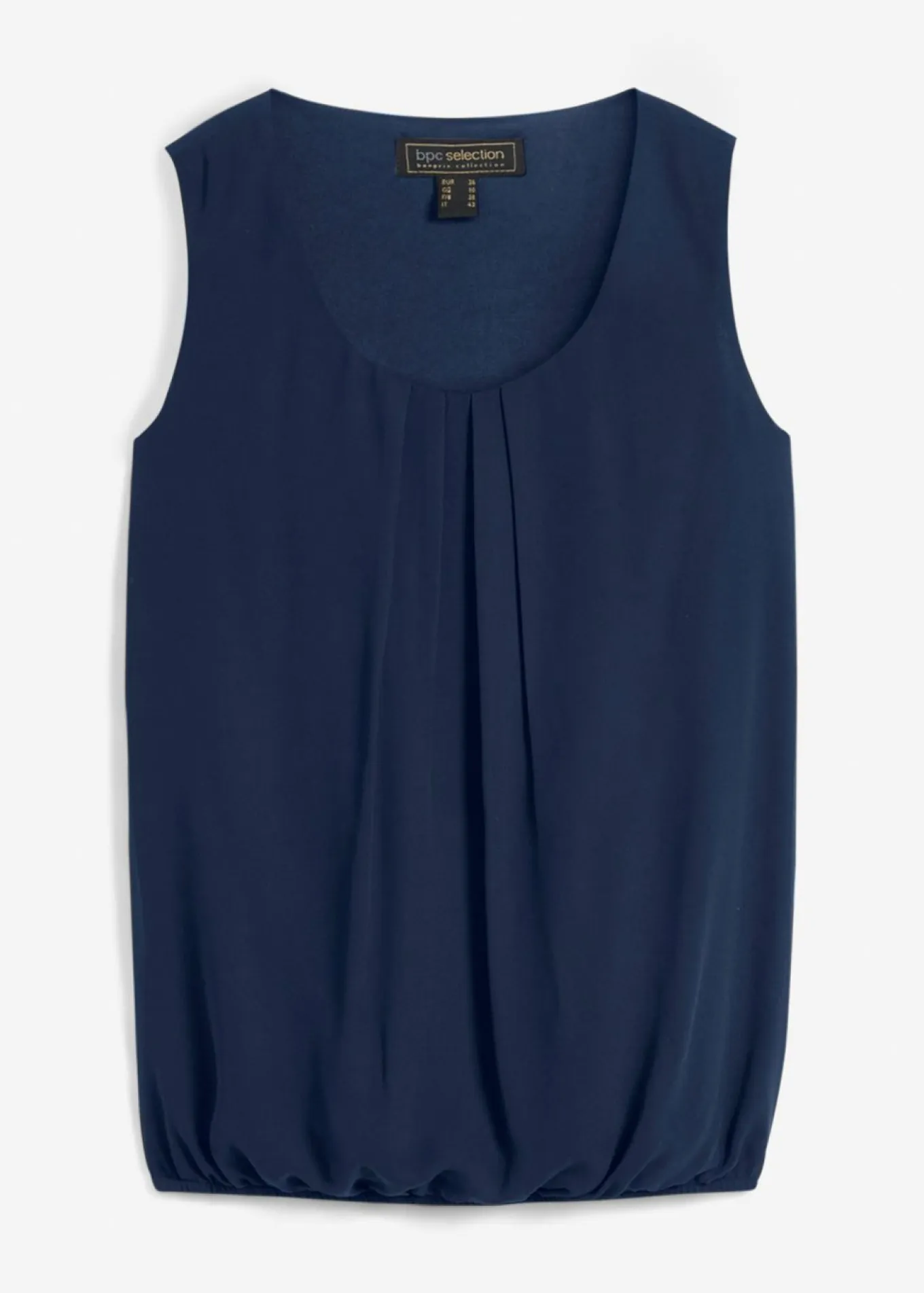 Blusa sin mangas