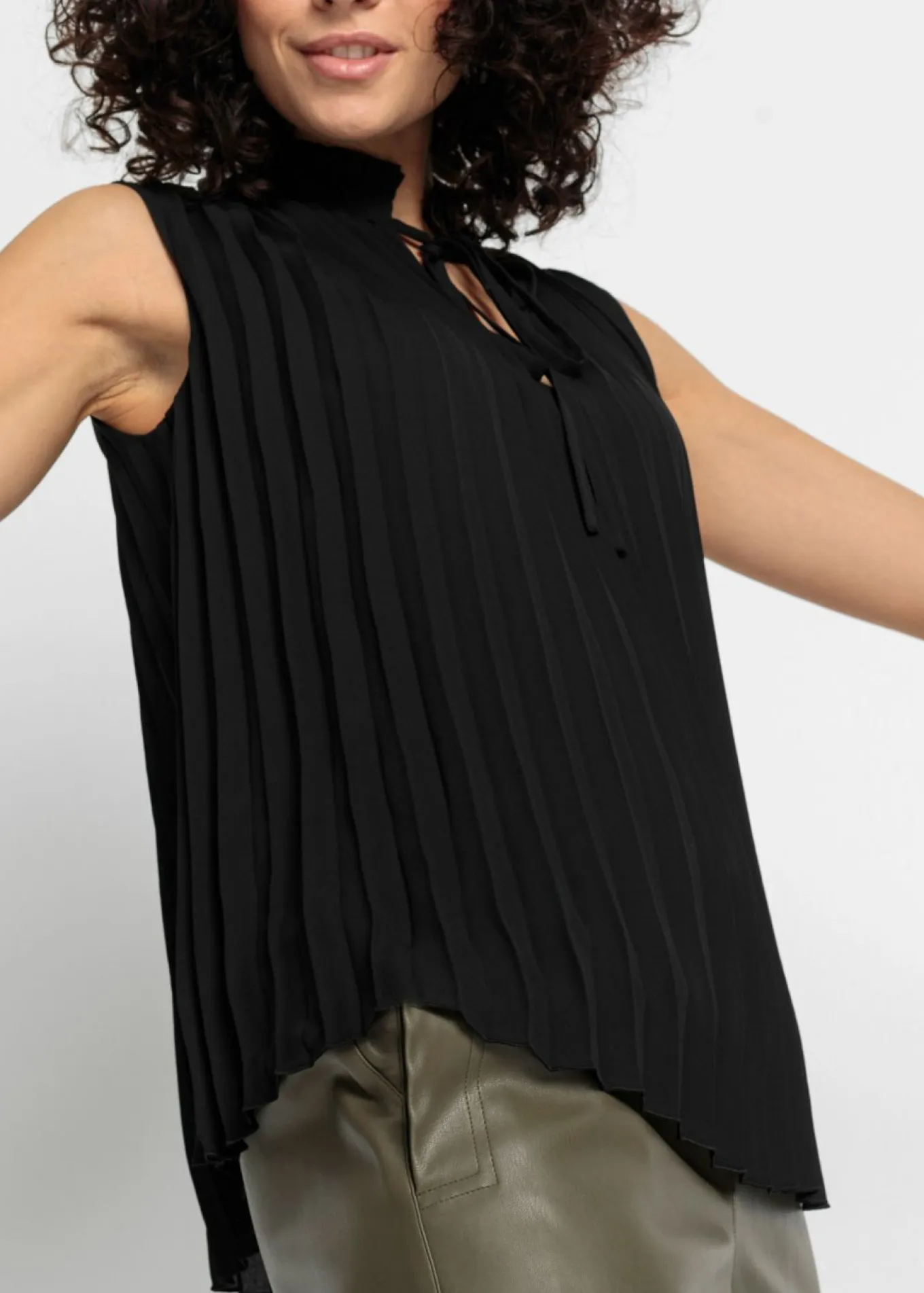 Blusa sin mangas