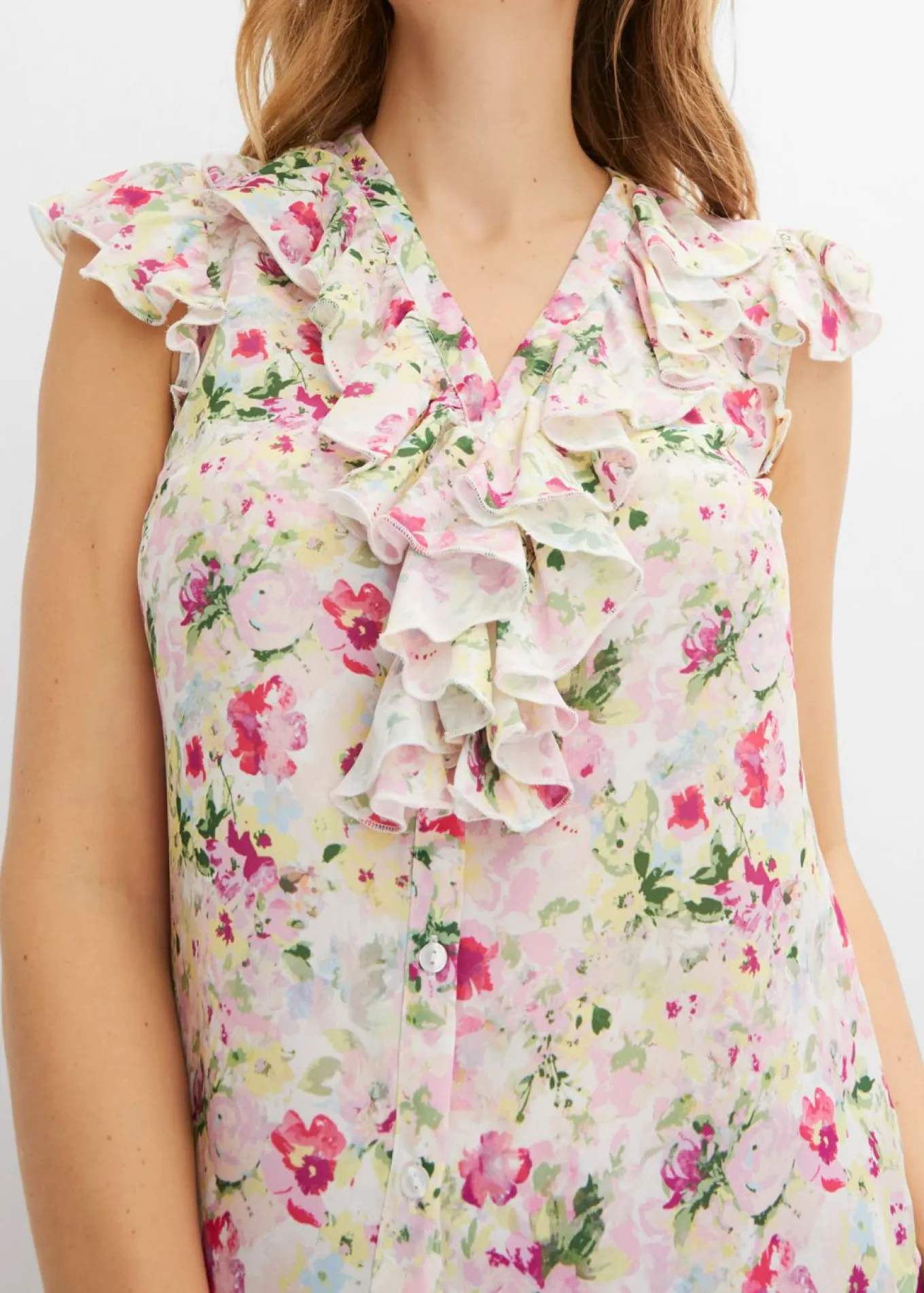 Blusa sin mangas