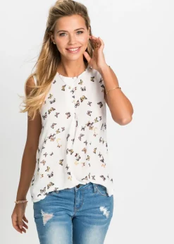 Blusa sin mangas