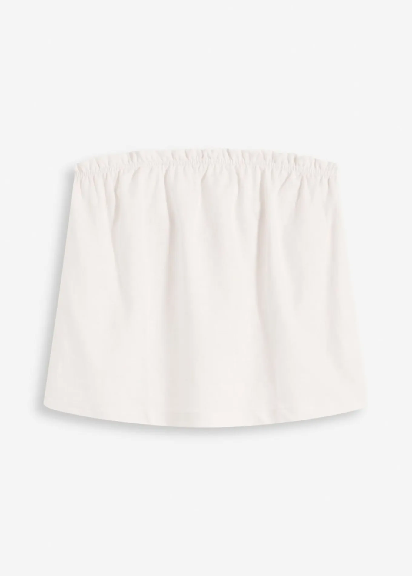 Blusa sin mangas con contenido de lino