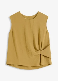 Blusa sin mangas con nudos