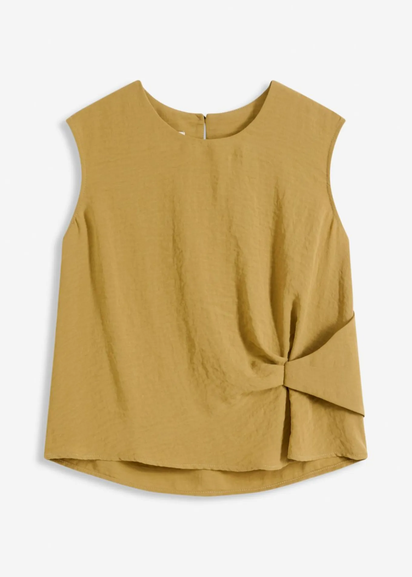 Blusa sin mangas con nudos