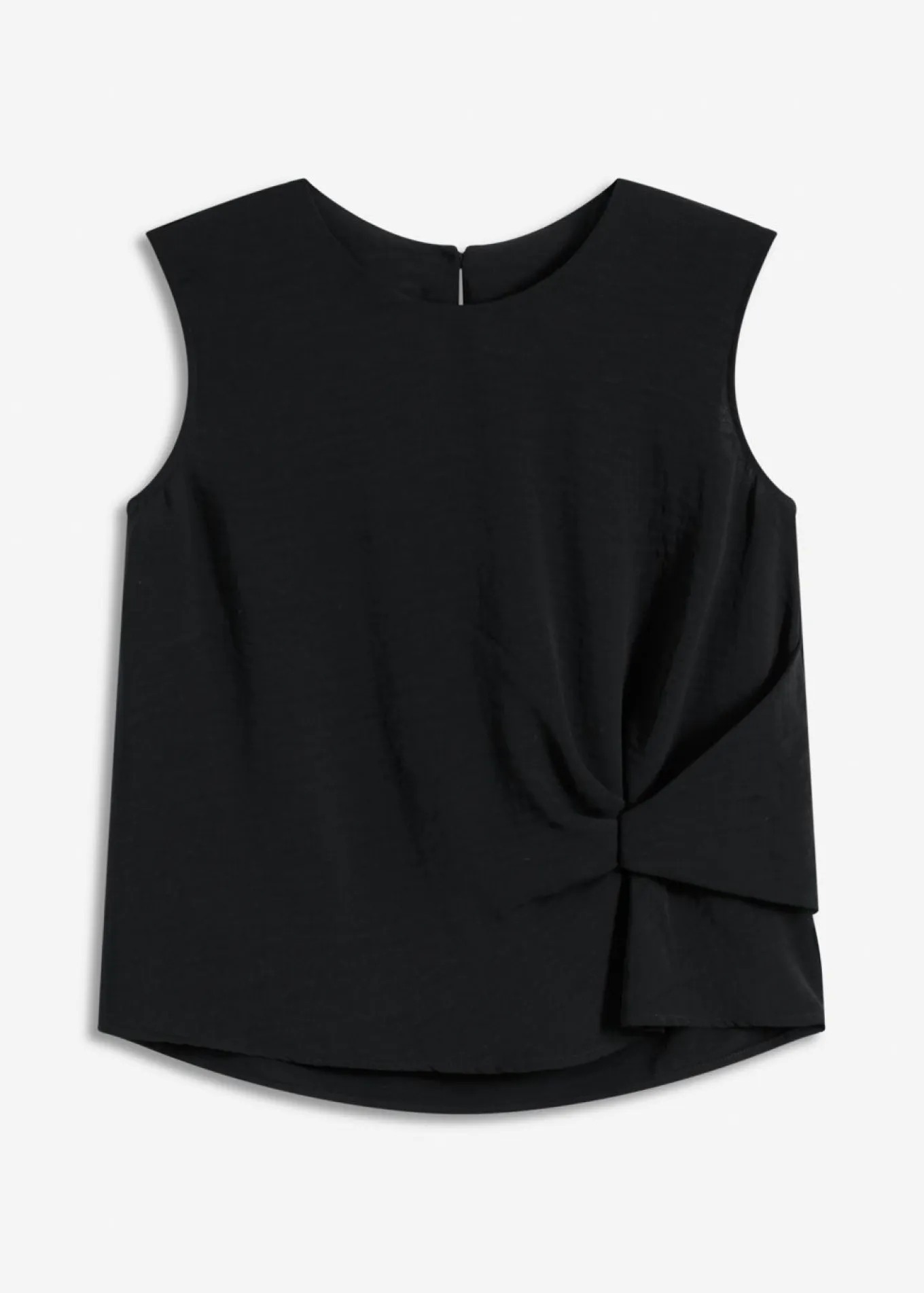Blusa sin mangas con nudos