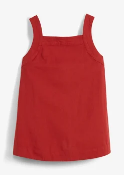 Blusa sin mangas de mezcla de viscosa con detalle de lazo en la parte trasera