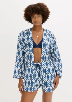 Blusa tipo kimono