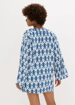Blusa tipo kimono