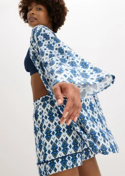 Blusa tipo kimono