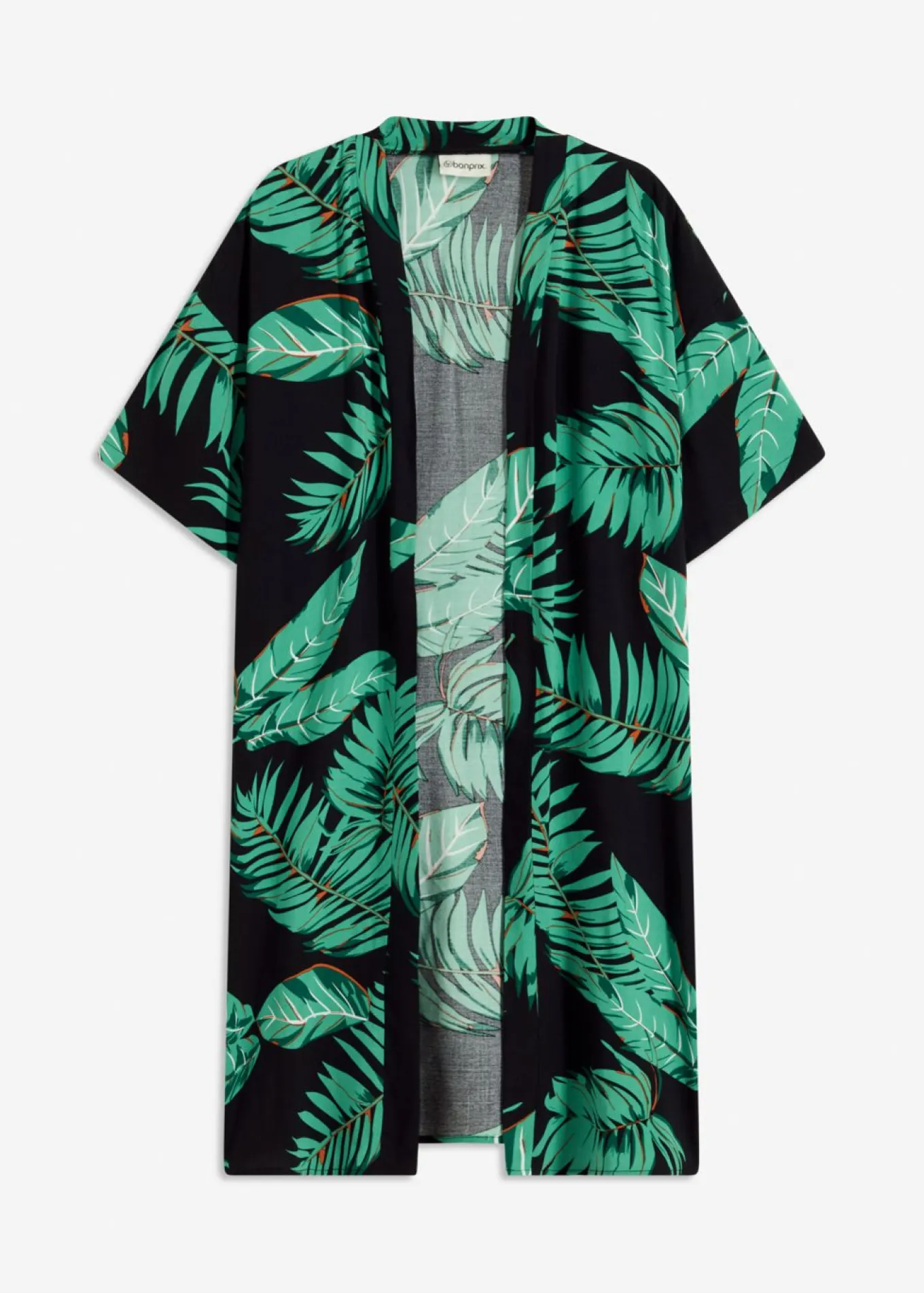 Blusa tipo kimono de viscosa fluida