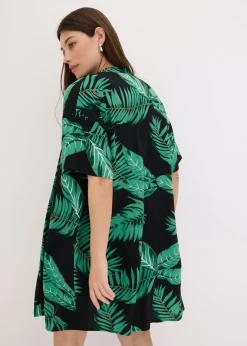 Blusa tipo kimono de viscosa fluida