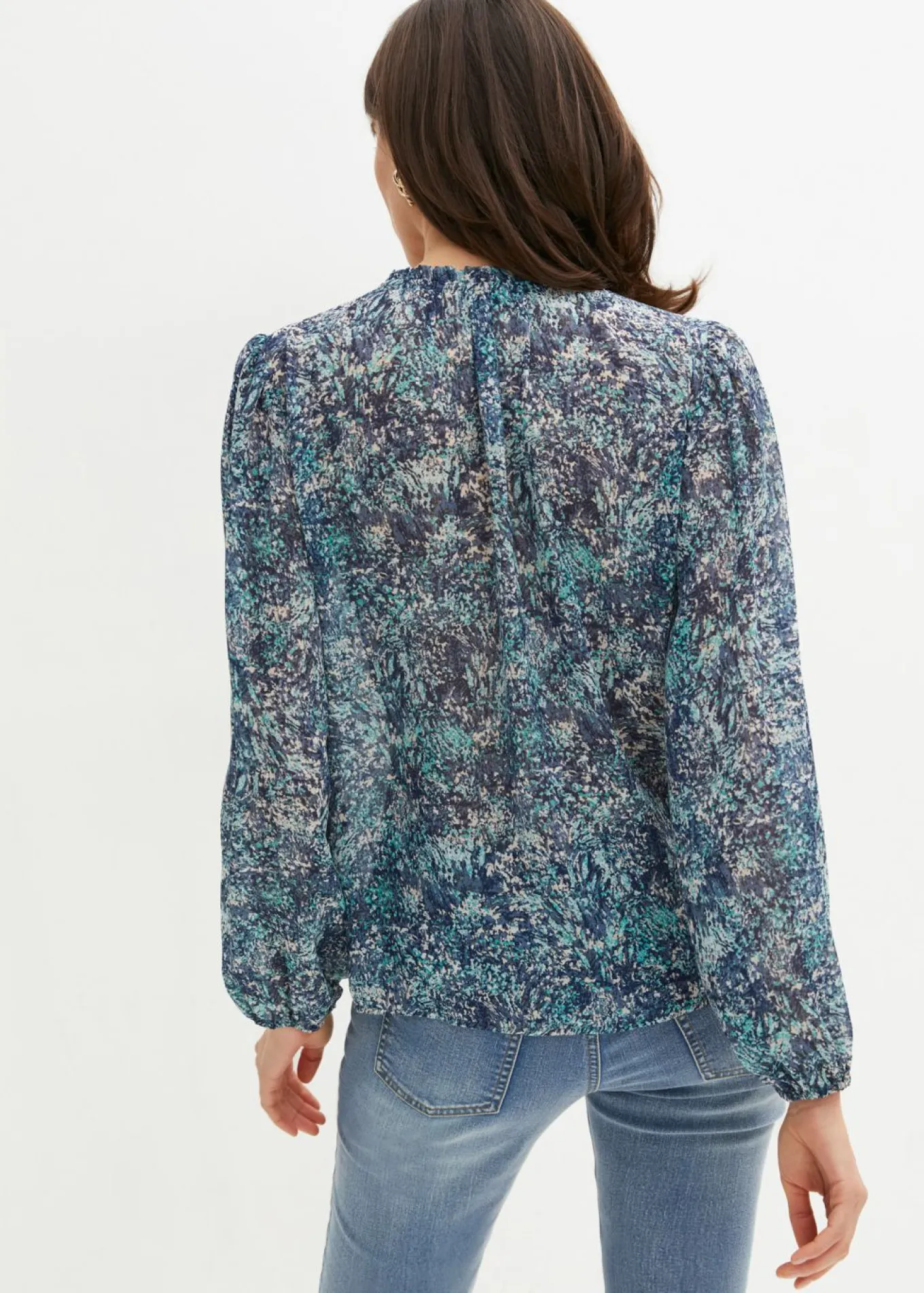 Blusa tipo túnica