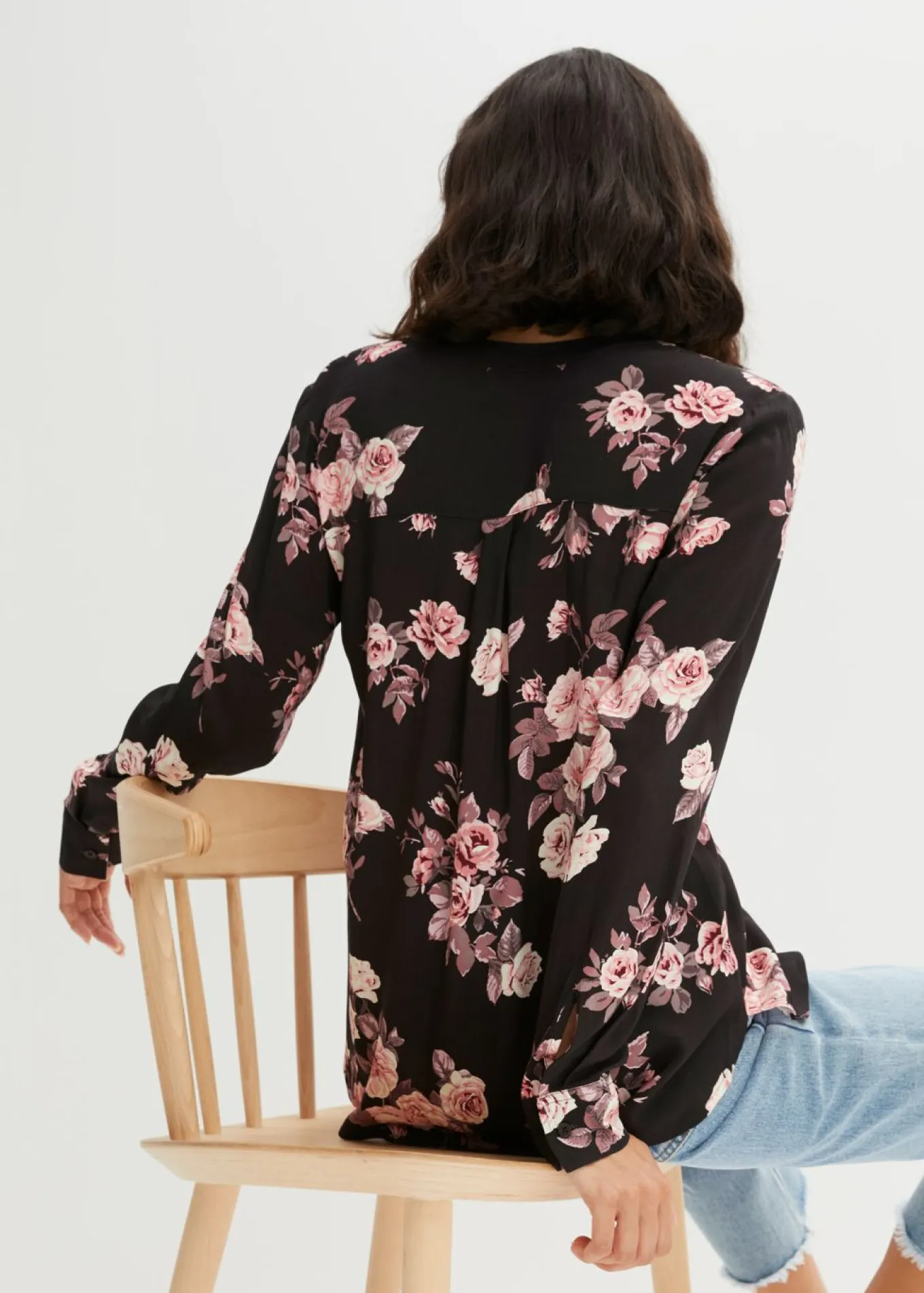 Blusa tipo túnica