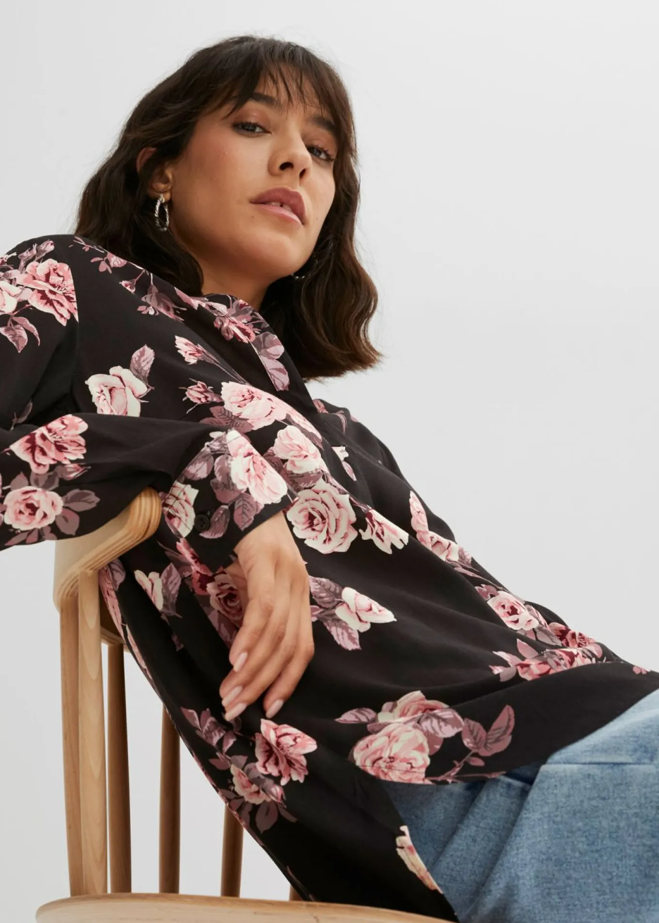 Blusa tipo túnica