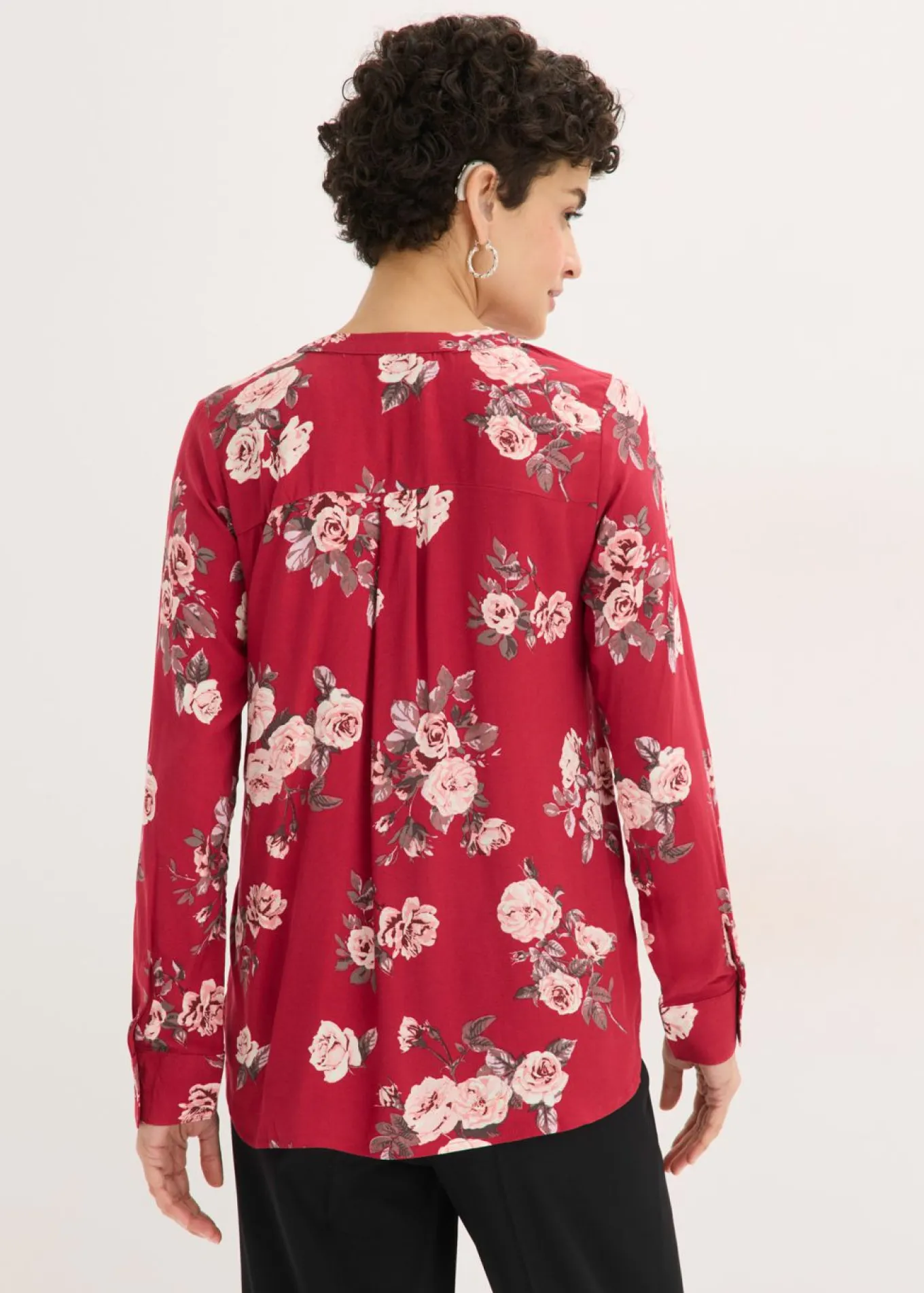 Blusa tipo túnica