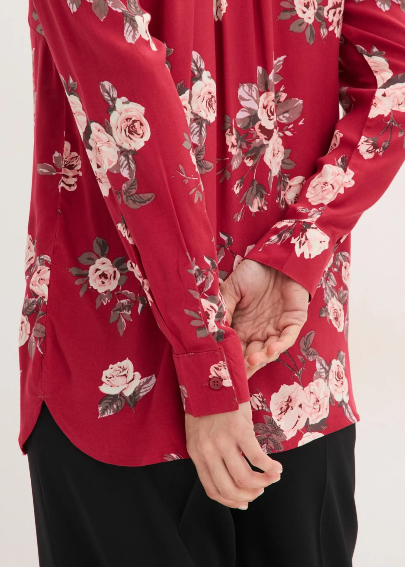 Blusa tipo túnica