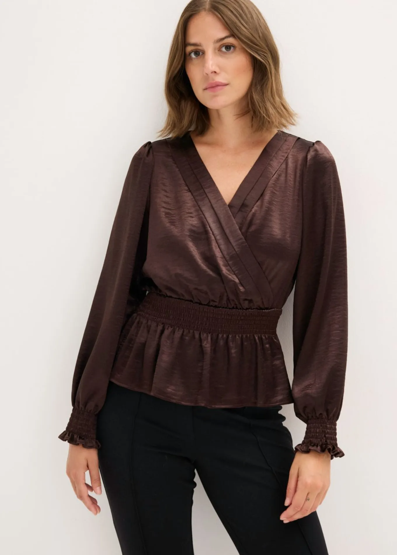 Blusa tipo túnica