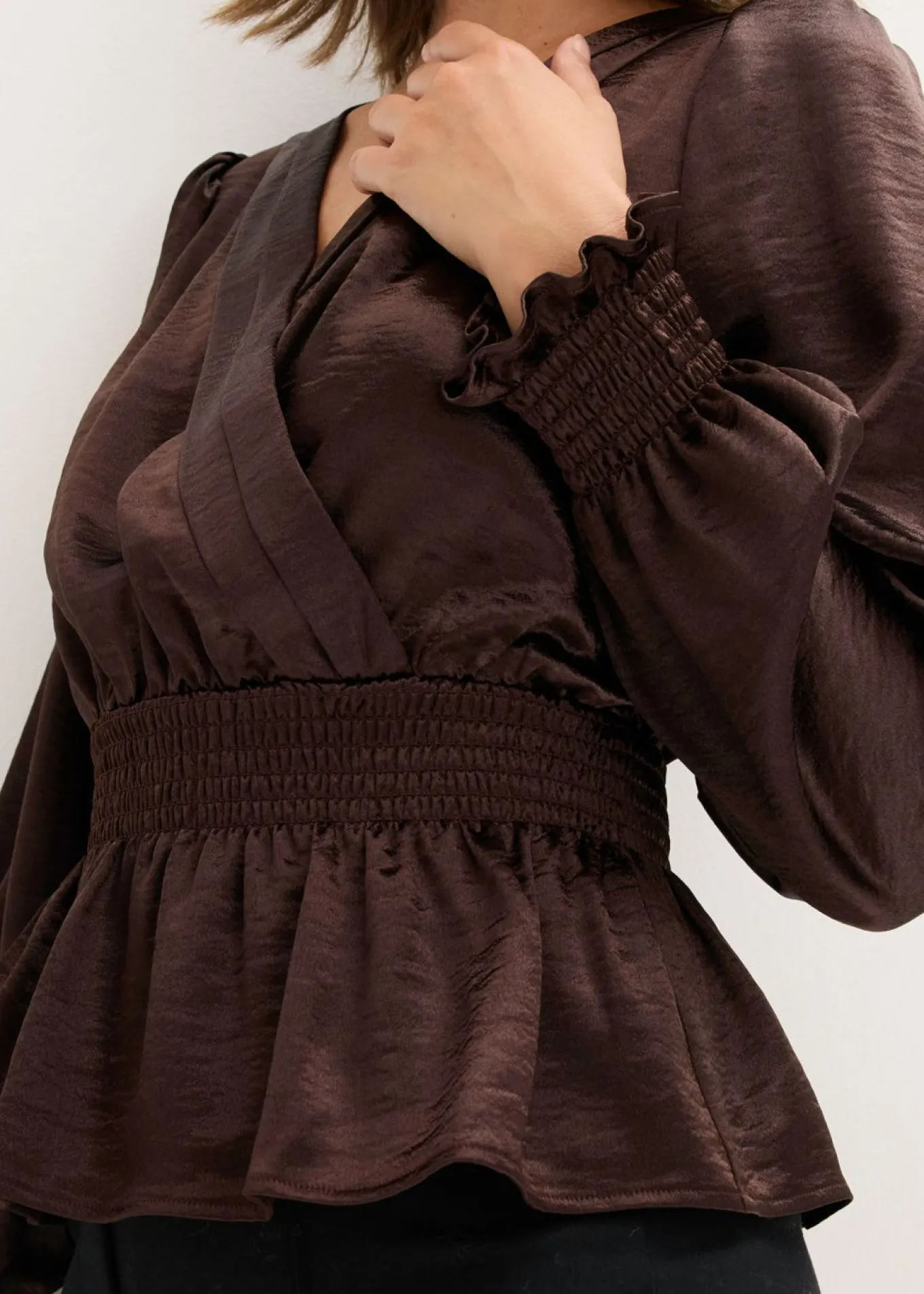 Blusa tipo túnica