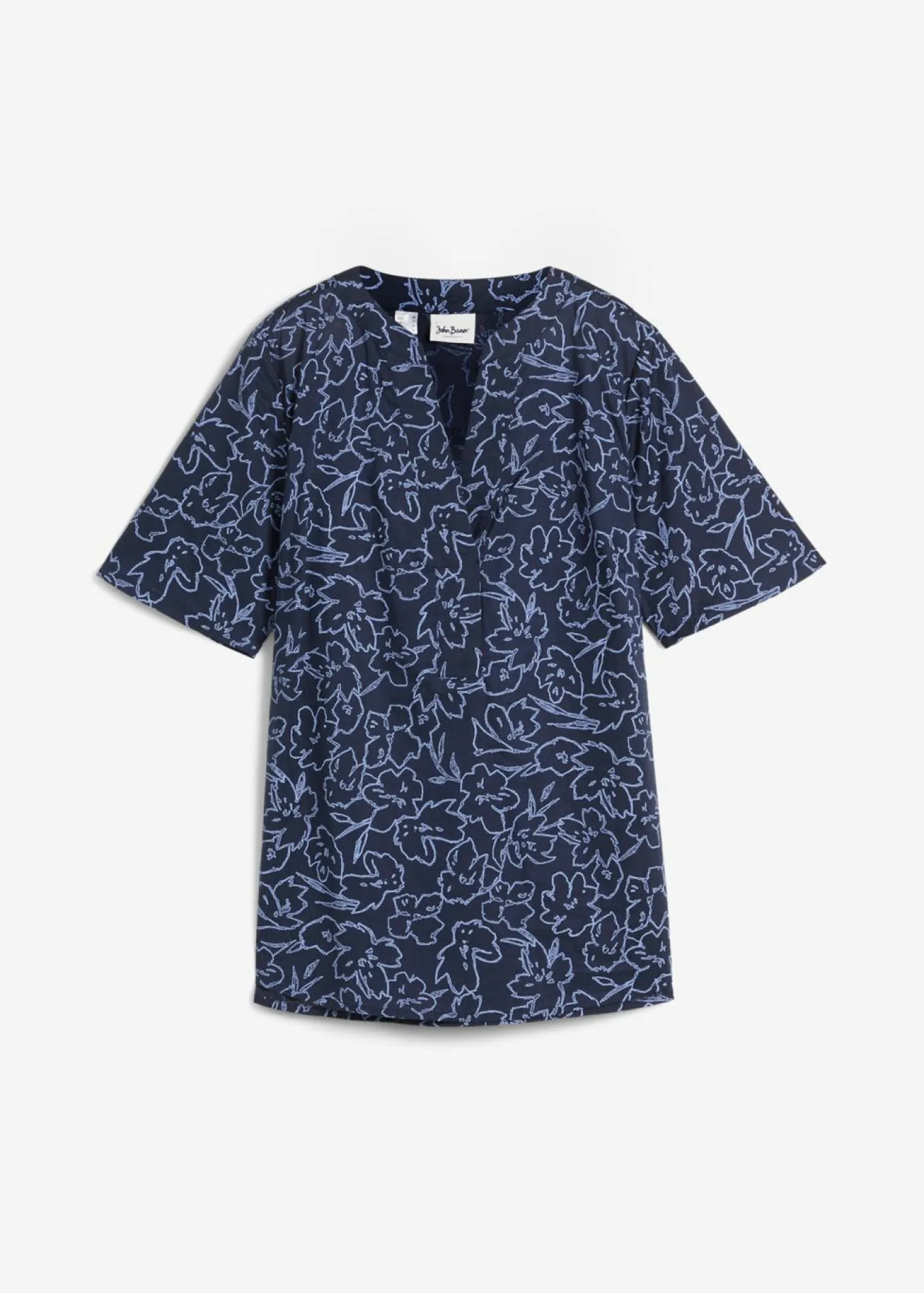 Blusa tipo túnica
