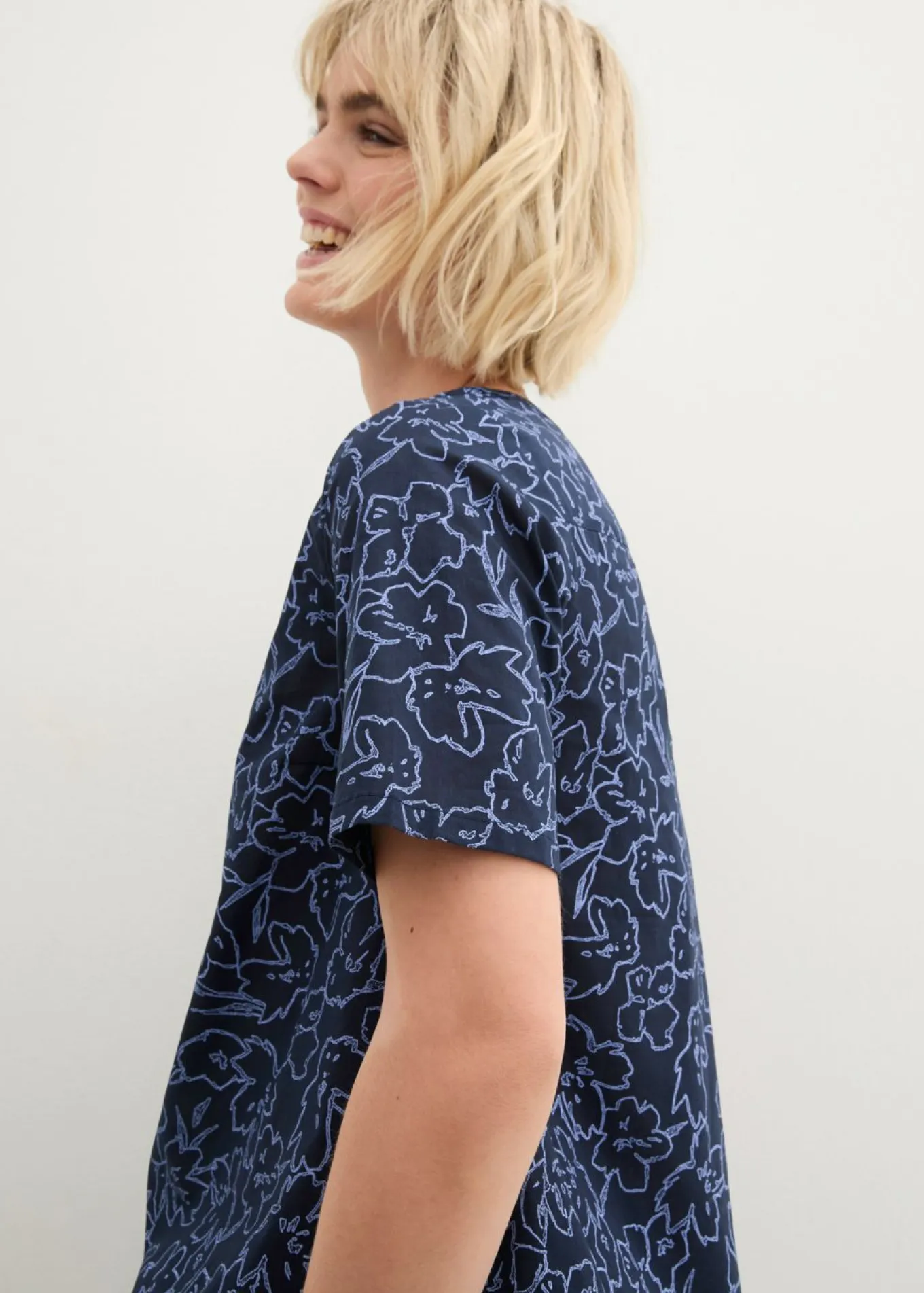 Blusa tipo túnica