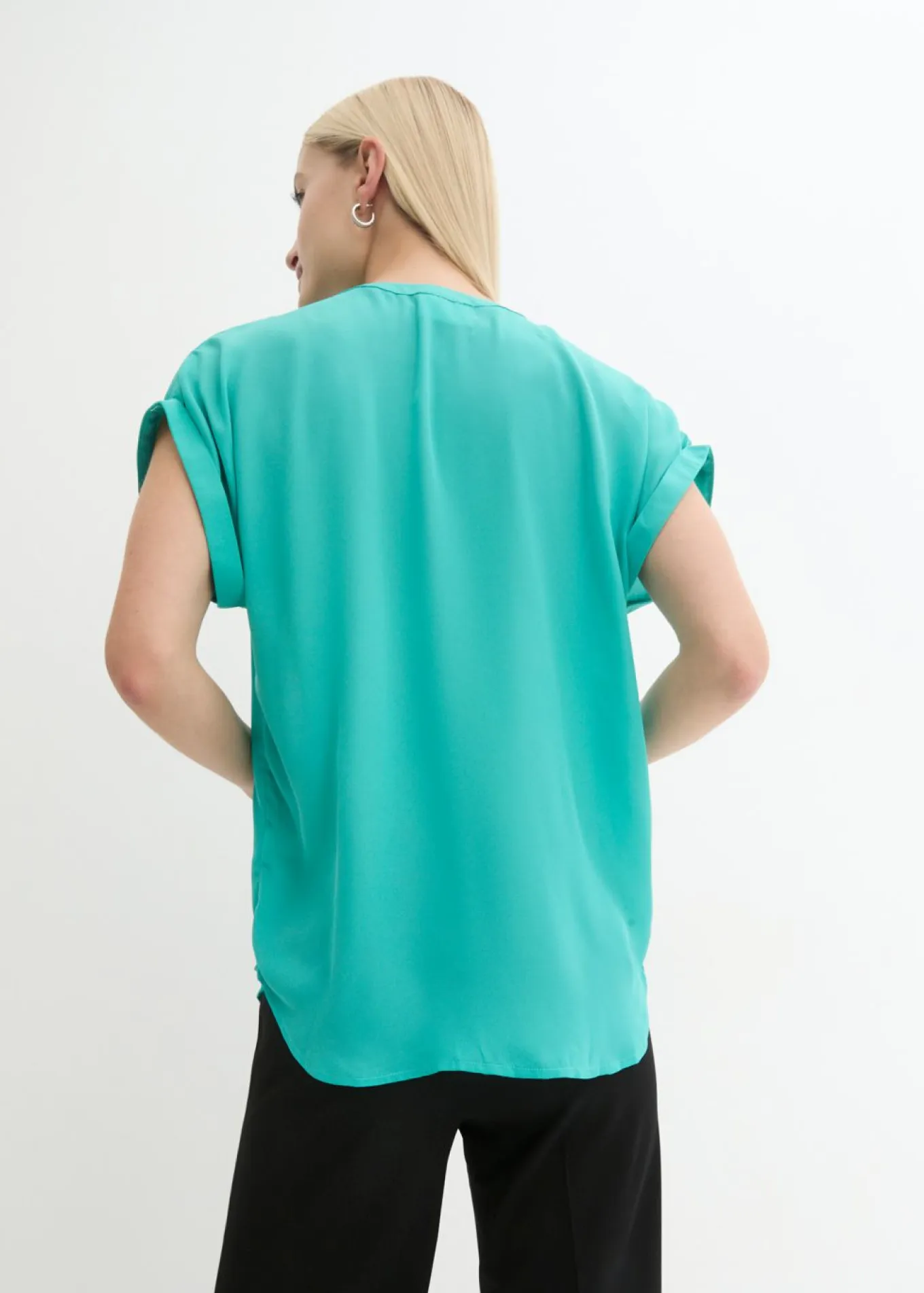 Blusa tipo túnica