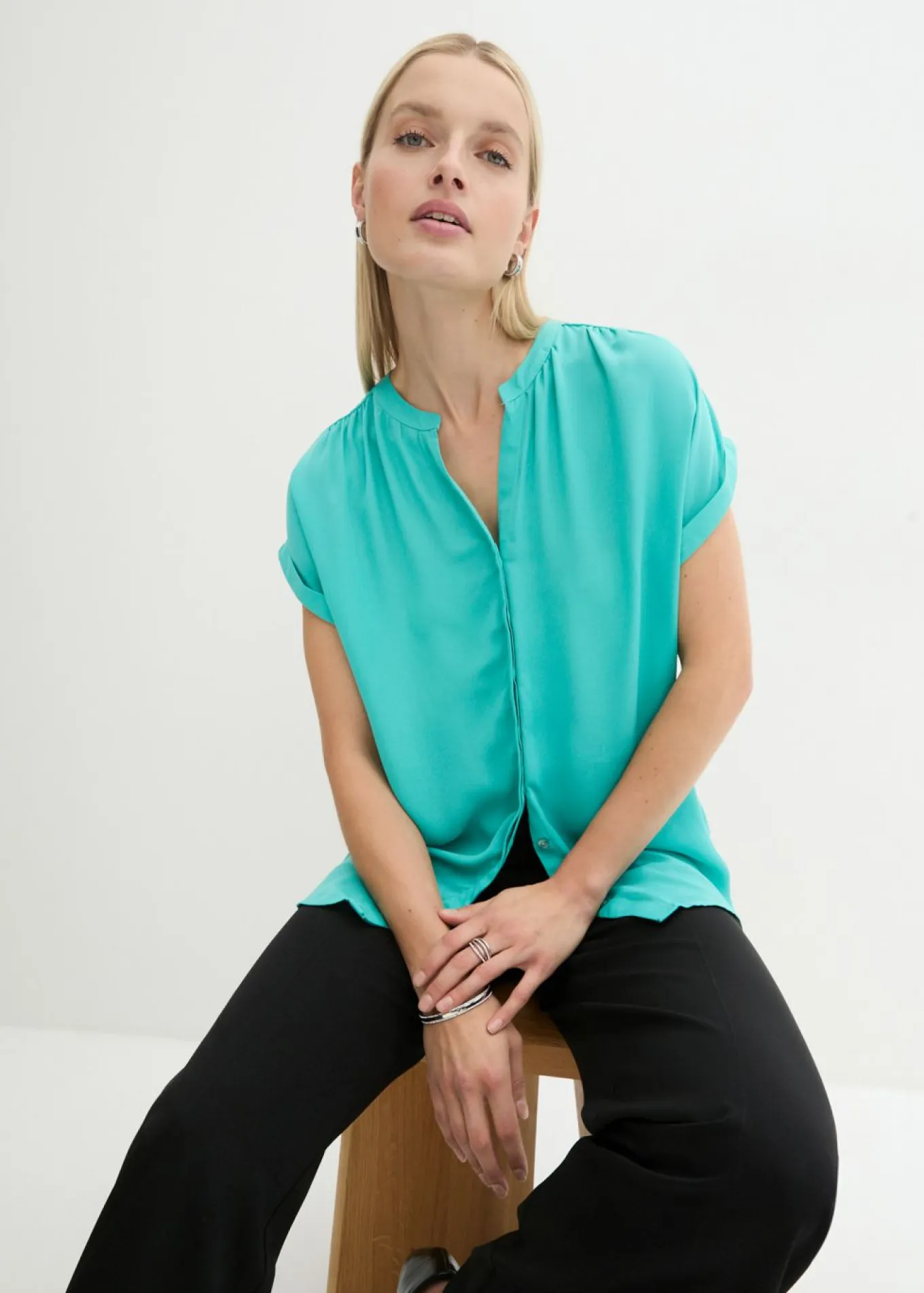 Blusa tipo túnica