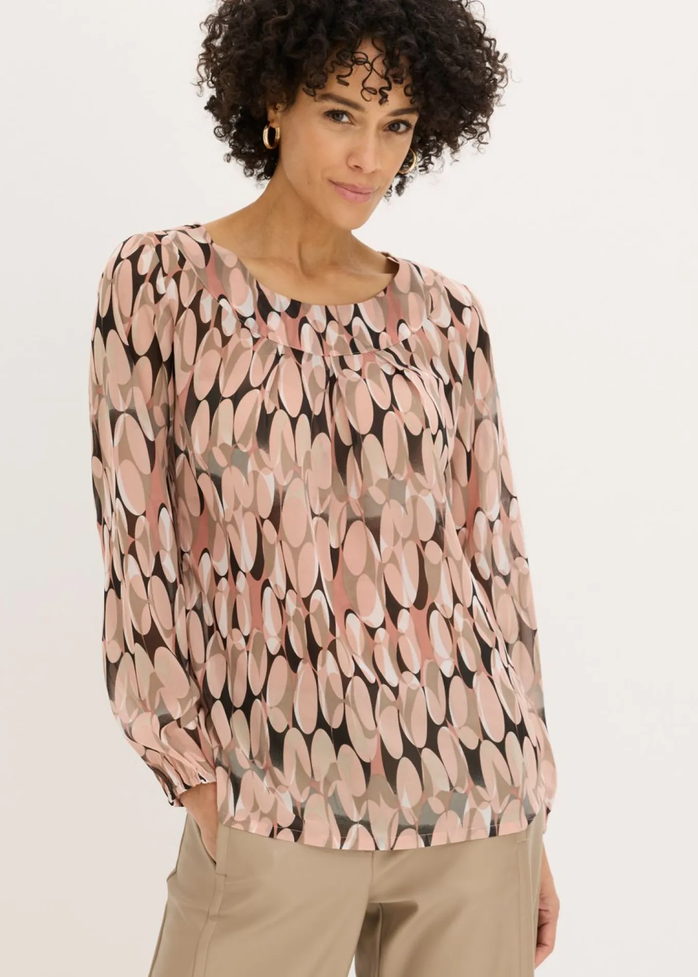 Blusa tipo túnica