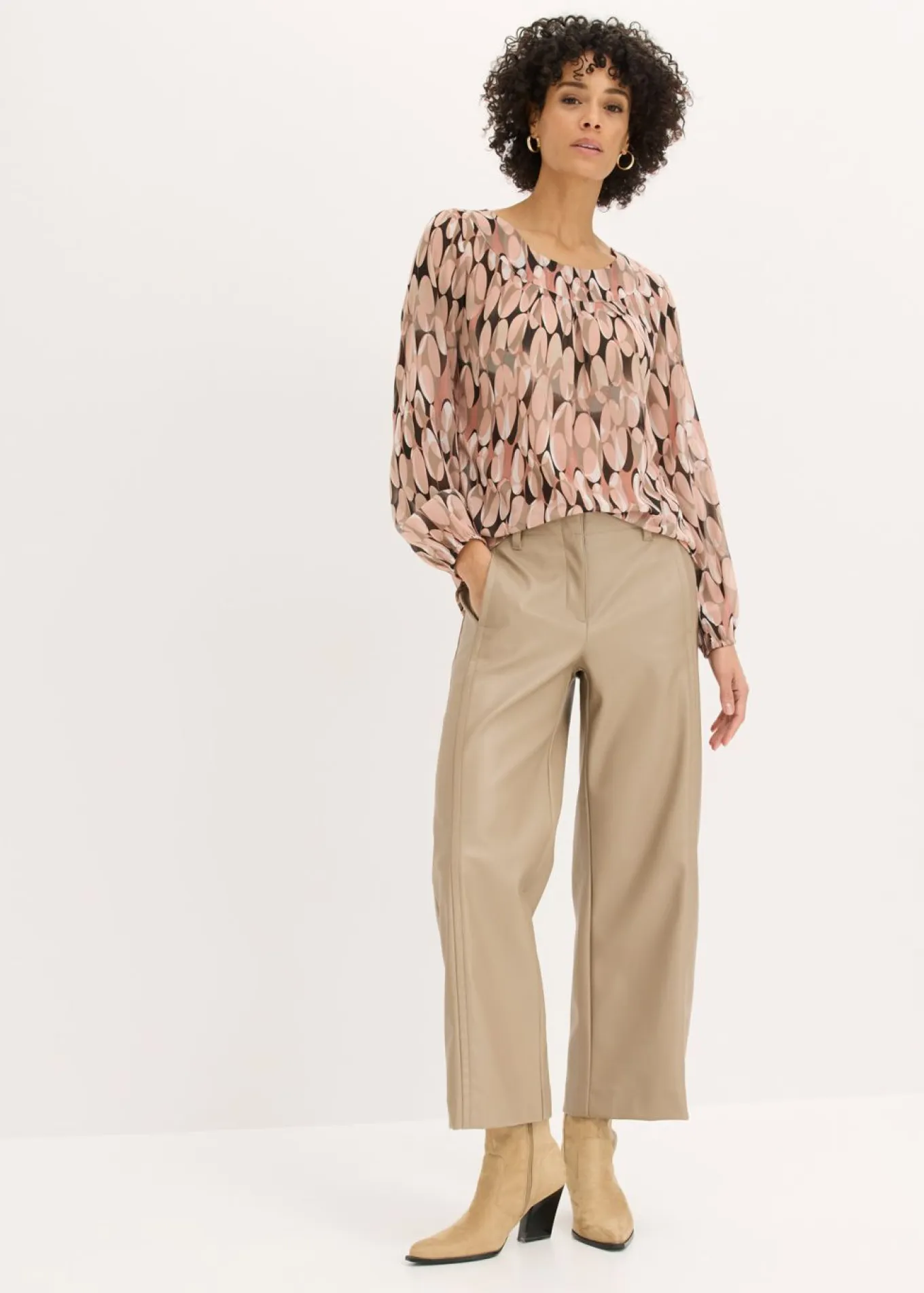 Blusa tipo túnica