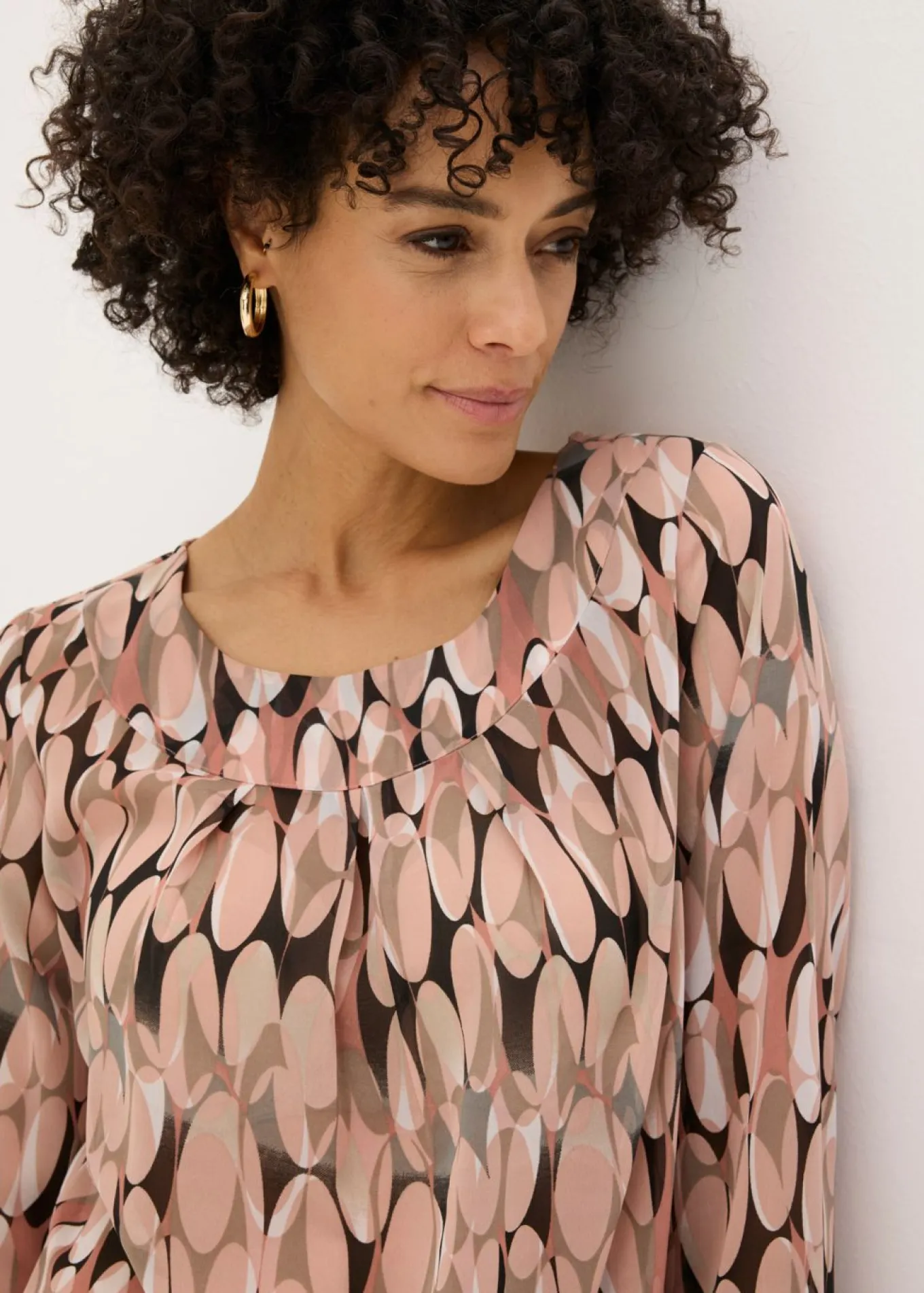 Blusa tipo túnica