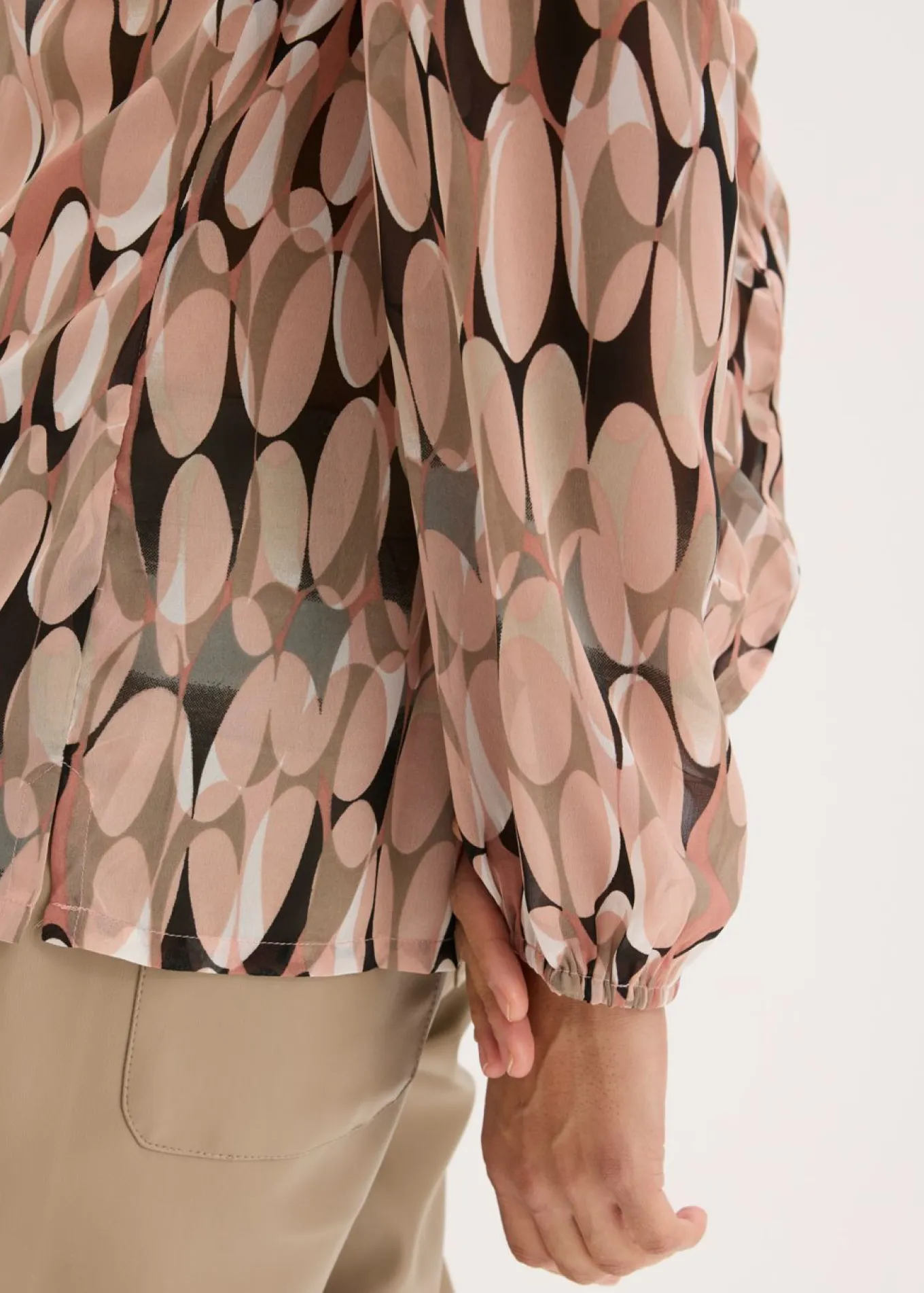 Blusa tipo túnica