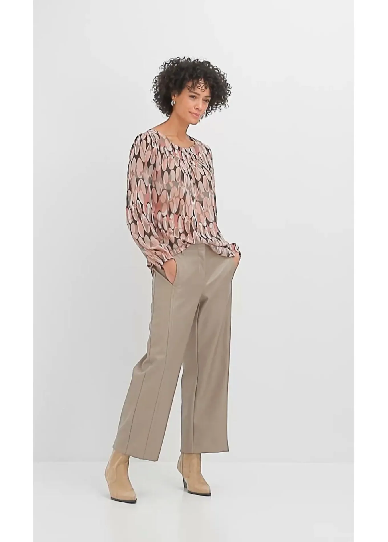 Blusa tipo túnica