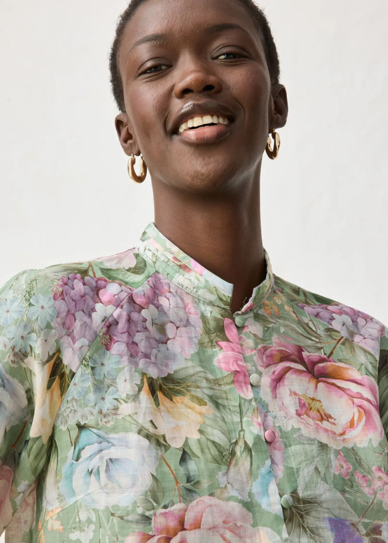 Blusa tipo túnica