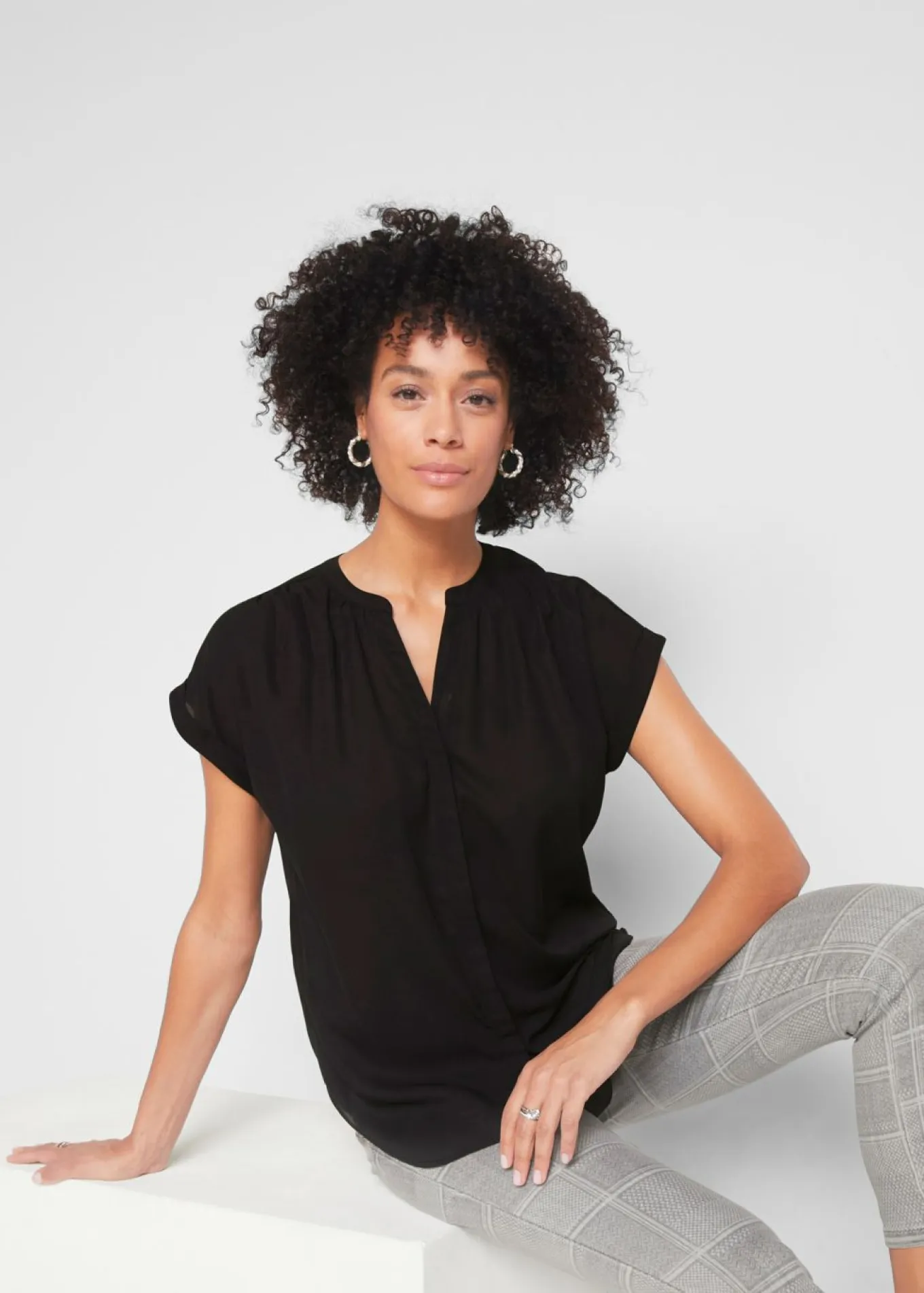 Blusa tipo túnica