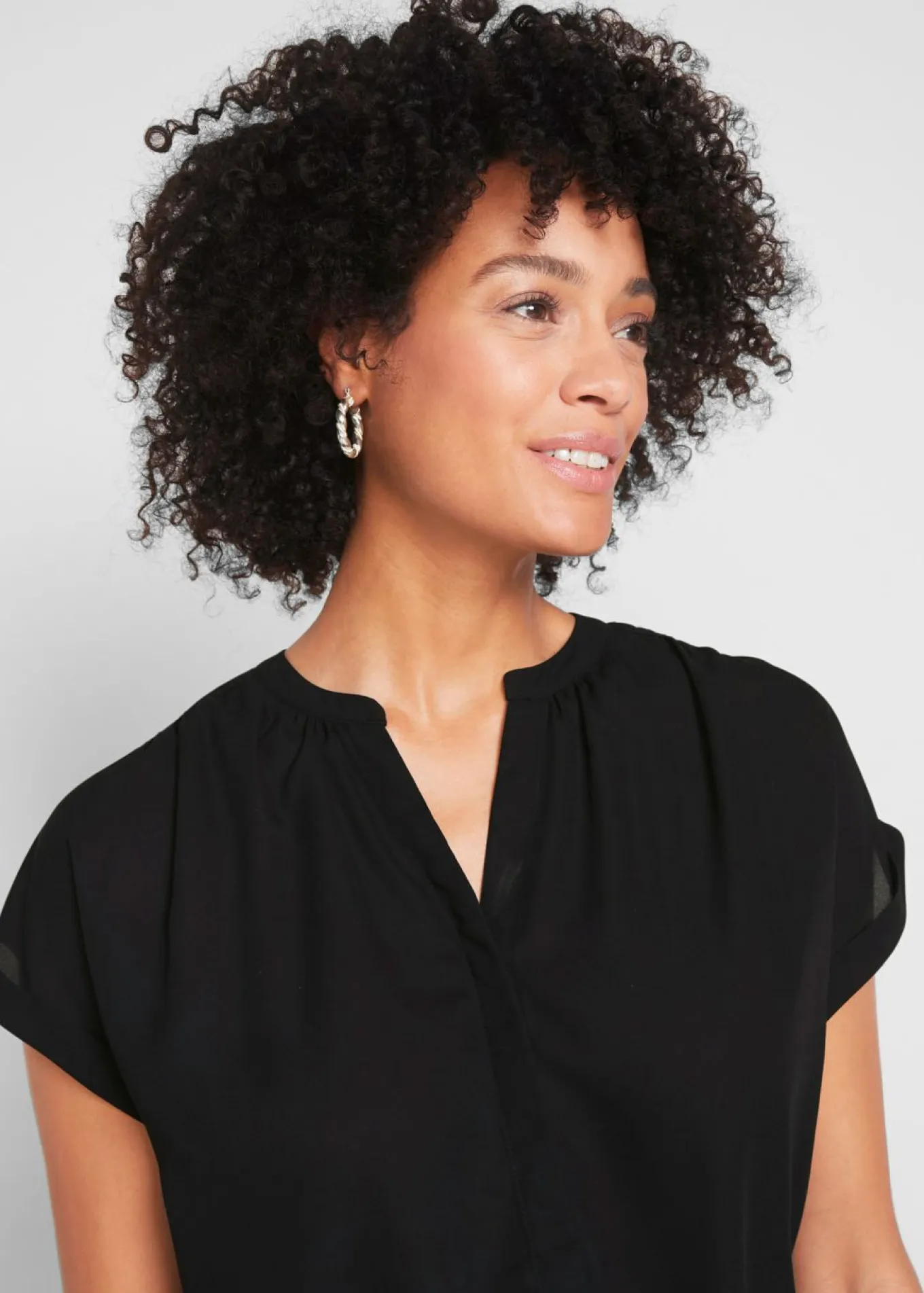 Blusa tipo túnica
