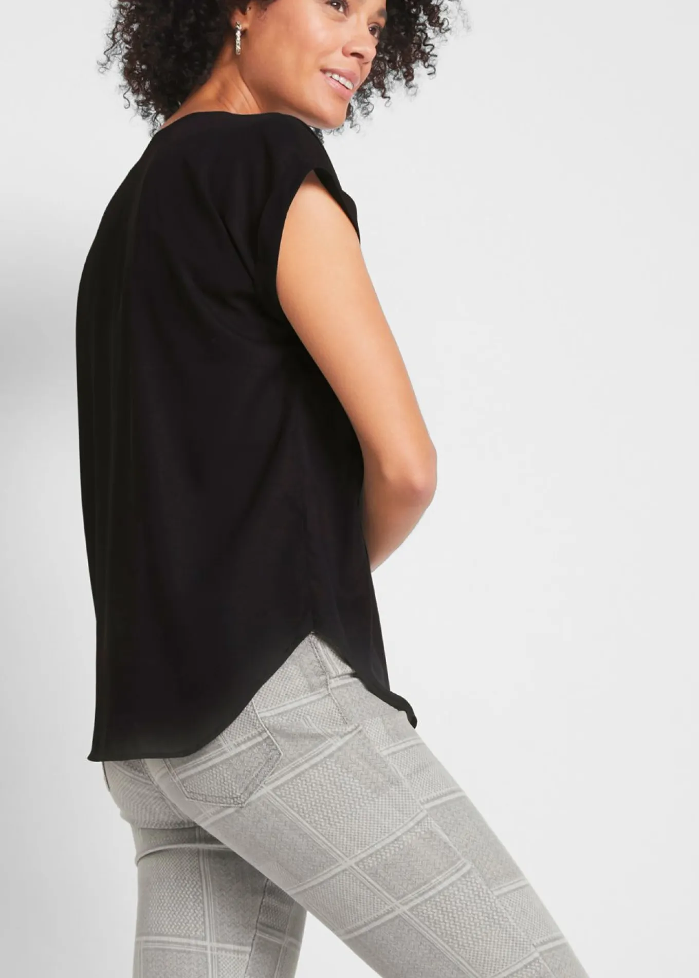 Blusa tipo túnica