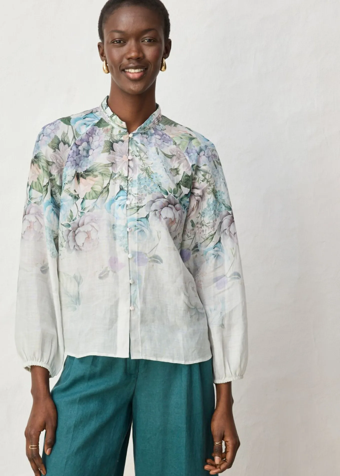 Blusa tipo túnica