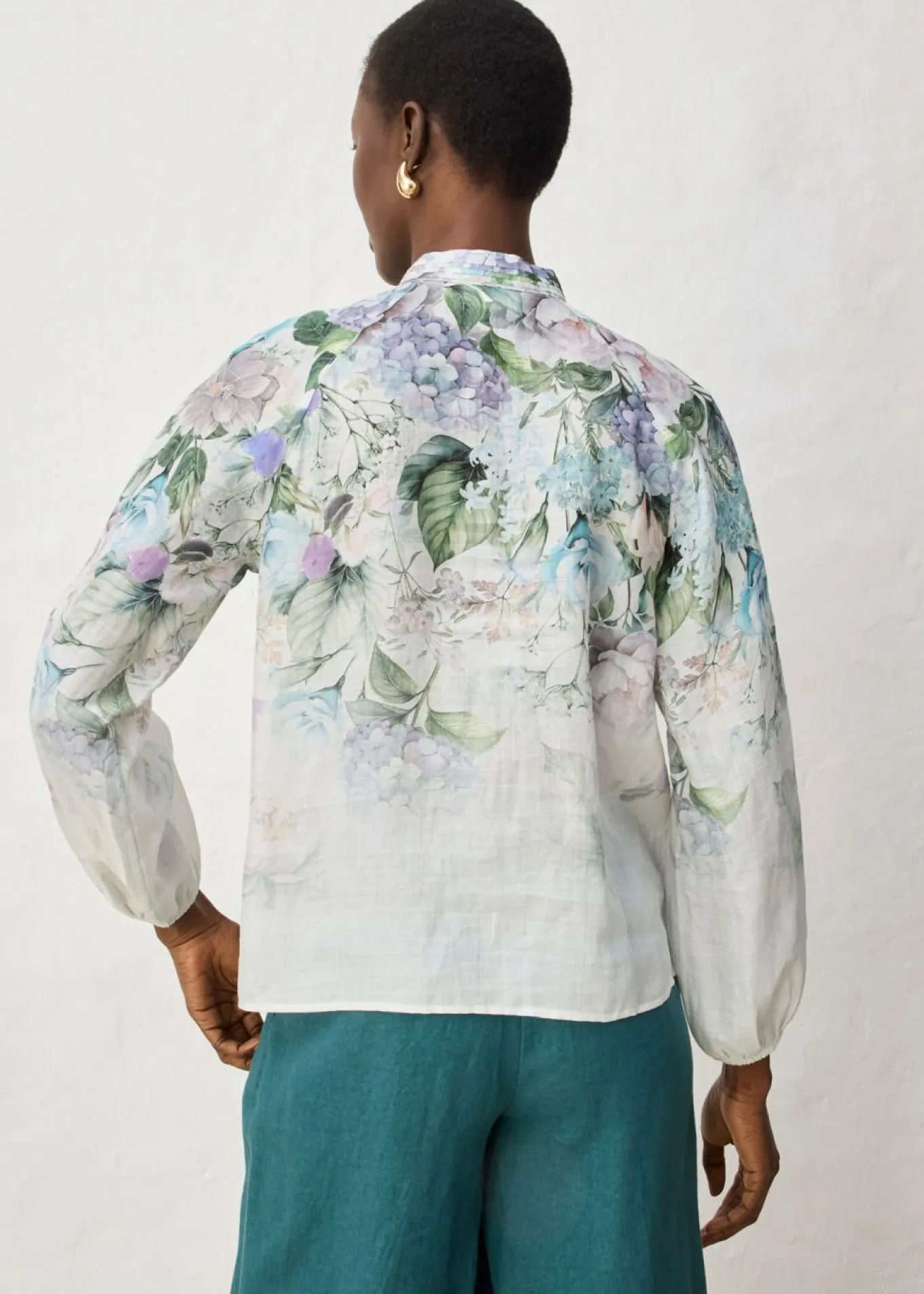Blusa tipo túnica