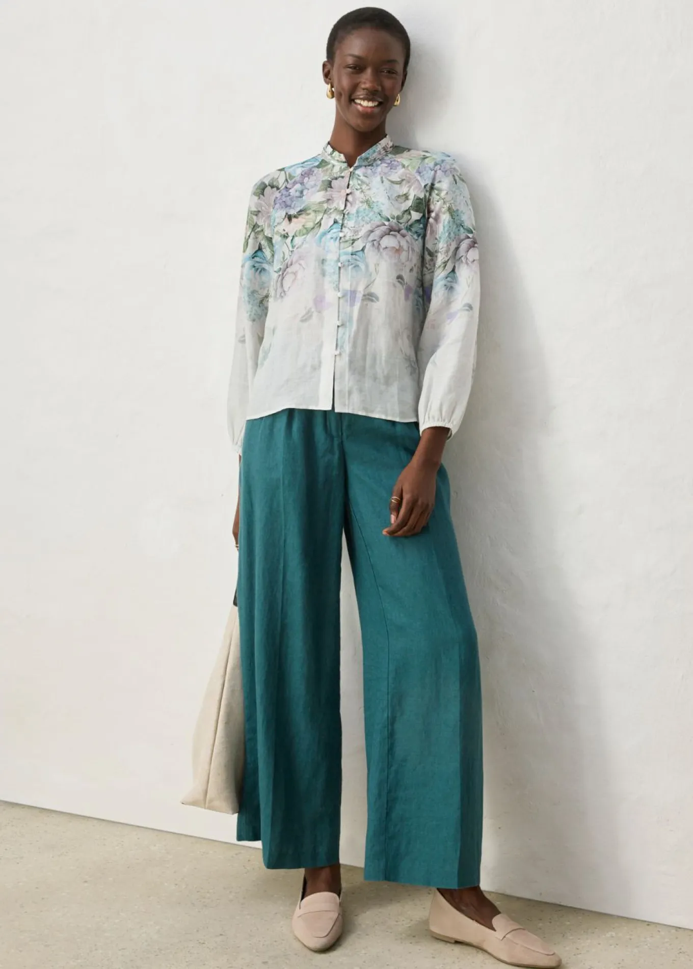 Blusa tipo túnica