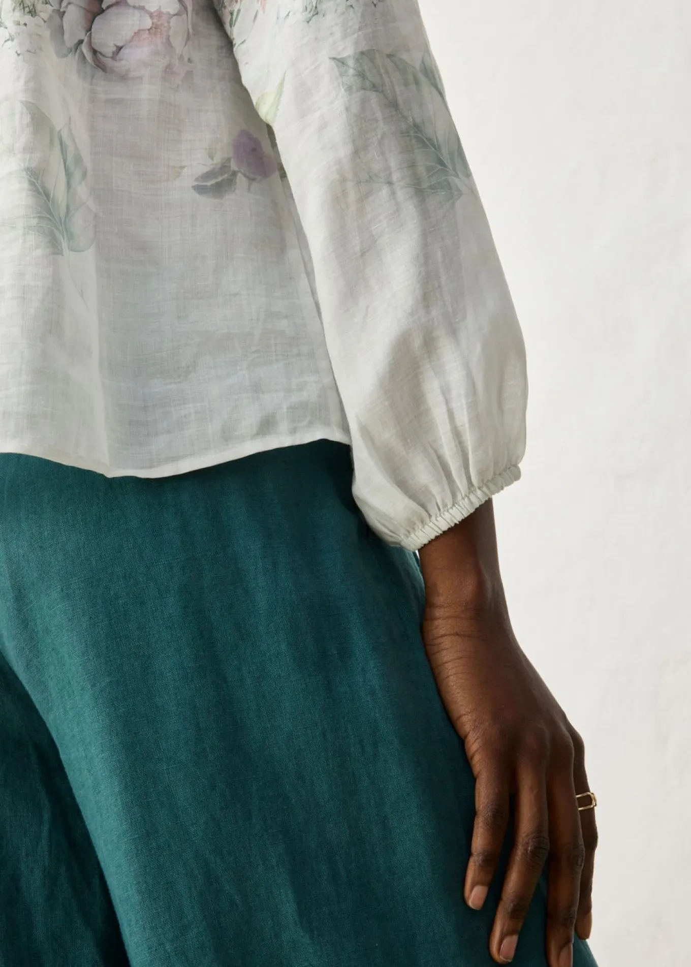 Blusa tipo túnica