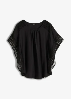 Blusa tipo túnica con aplicaciones
