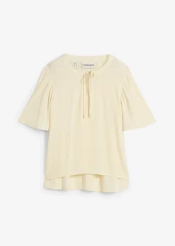 Blusa tipo túnica con mangas de murciélago