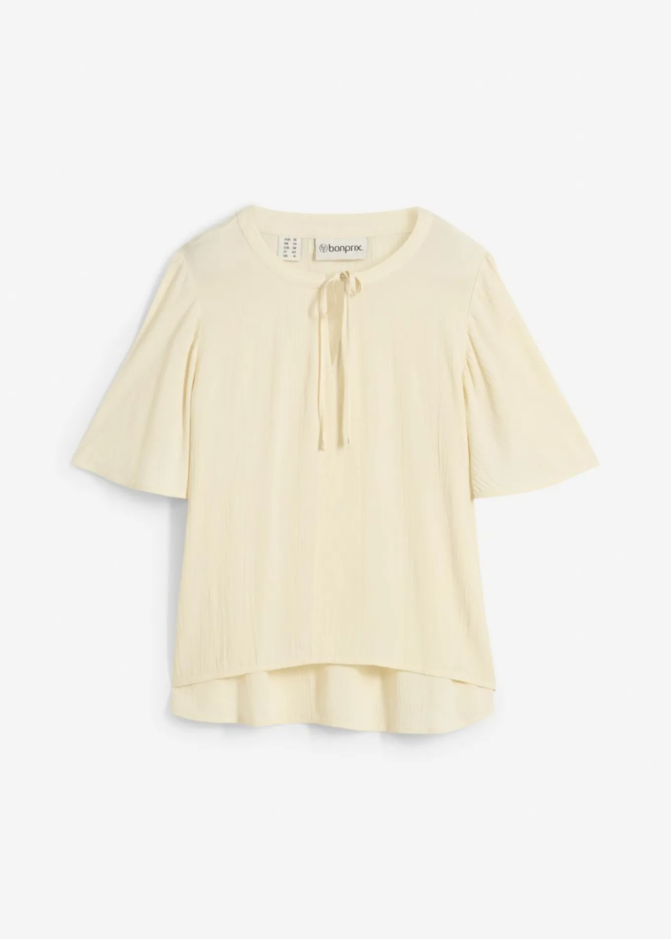 Blusa tipo túnica con mangas de murciélago