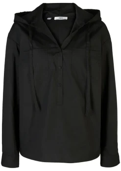 Blusa tipo túnica de algodón orgánico puro