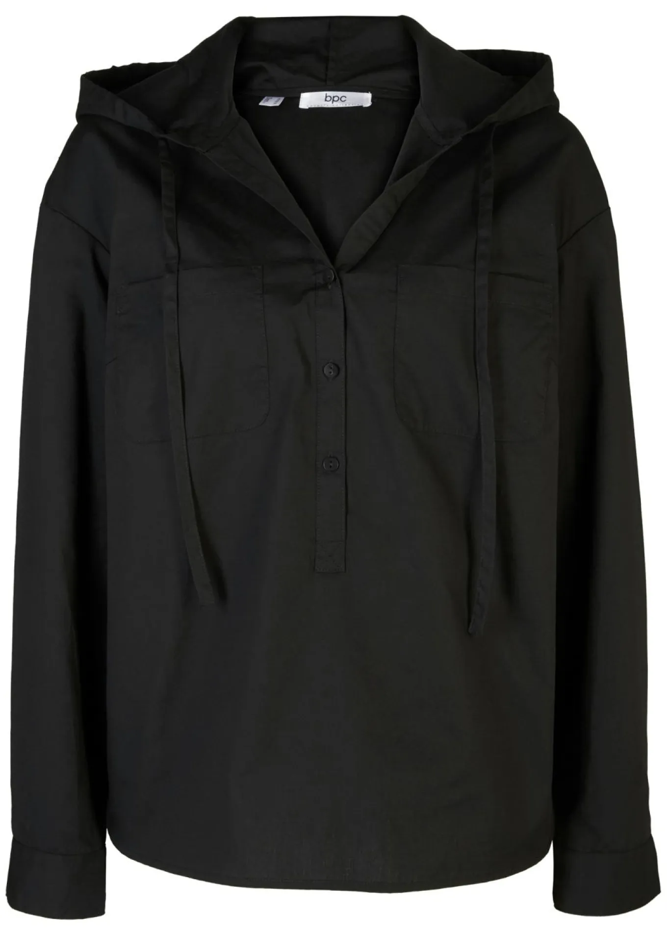 Blusa tipo túnica de algodón orgánico puro