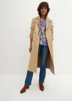 Blusa tipo túnica de algodón puro