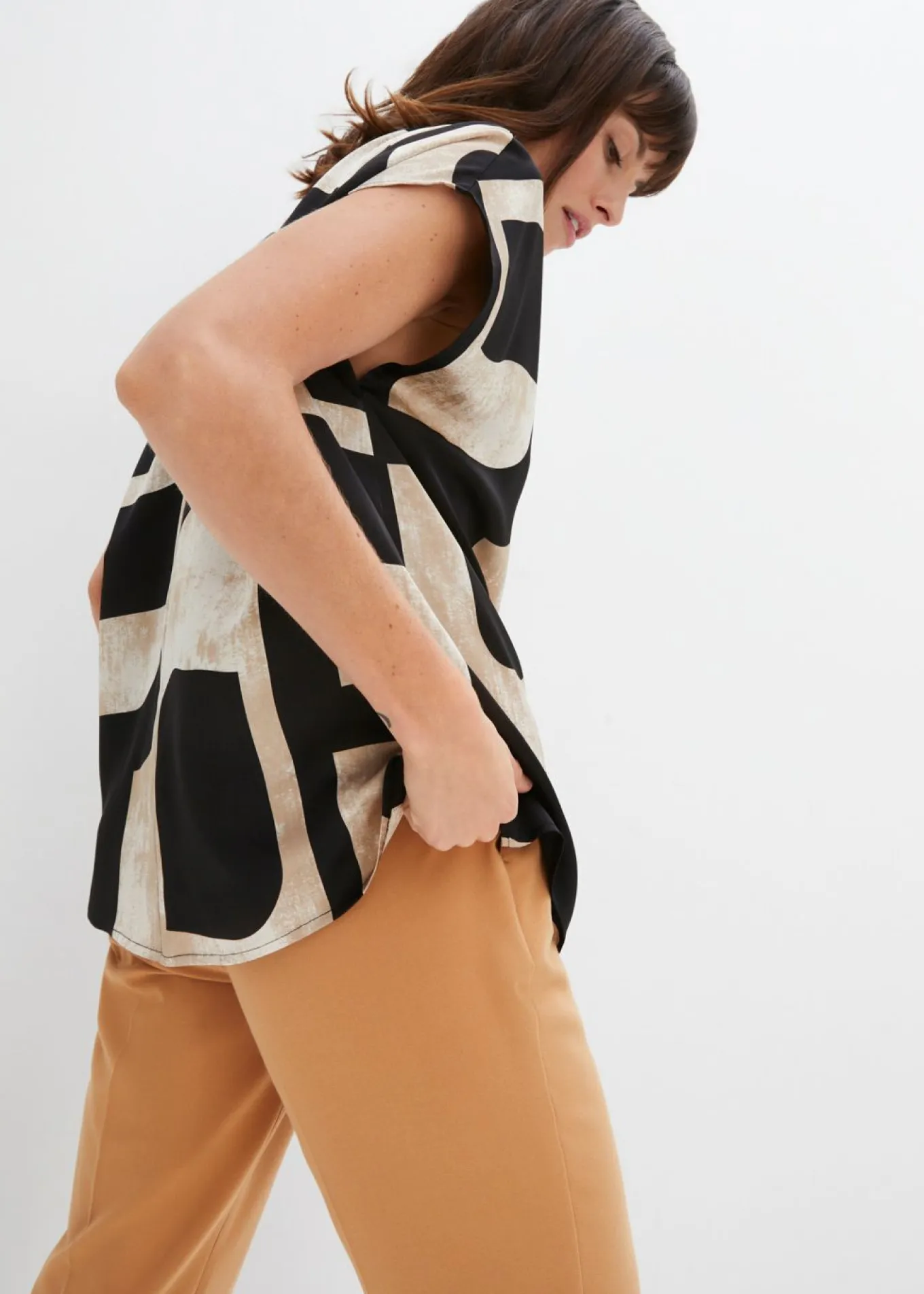 Blusa tipo túnica de staén